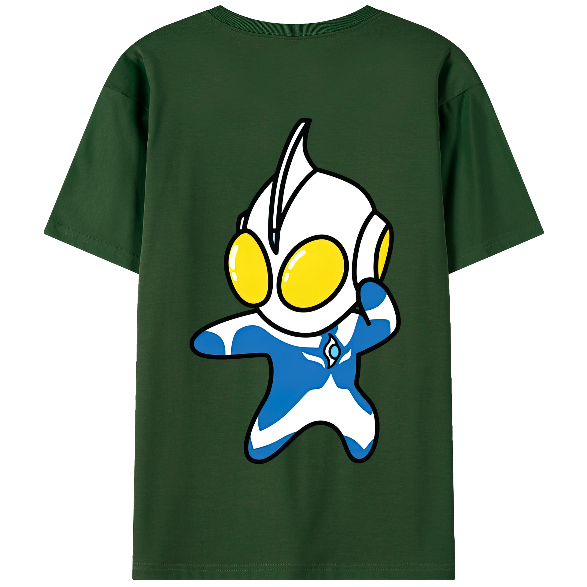 （画像用） ウルトラマン Ultraman 綿100％半袖Tシャツ（背面プリント）